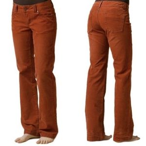 Prana Canyon Cord pants, size 8